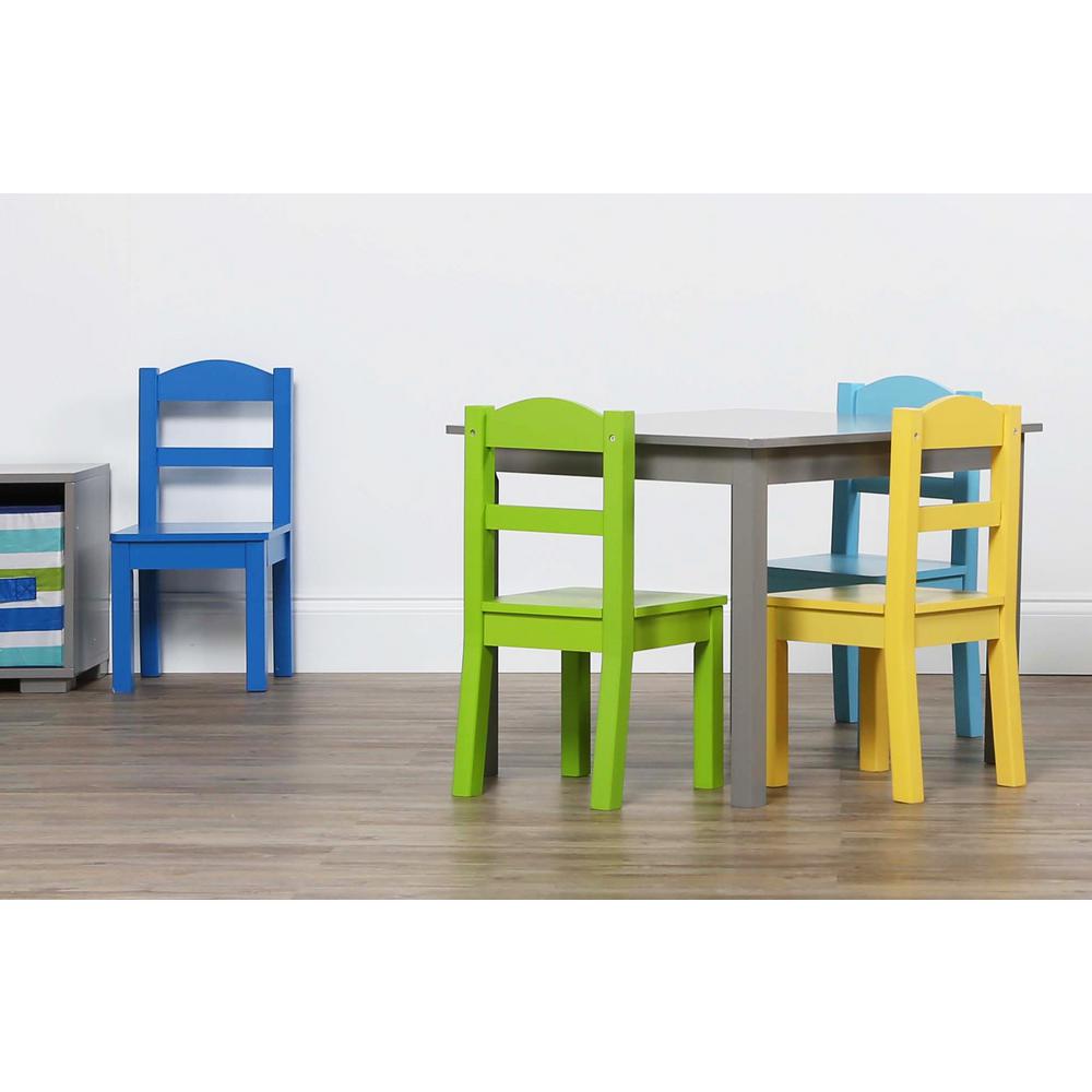 tot tutors wood table and chair set