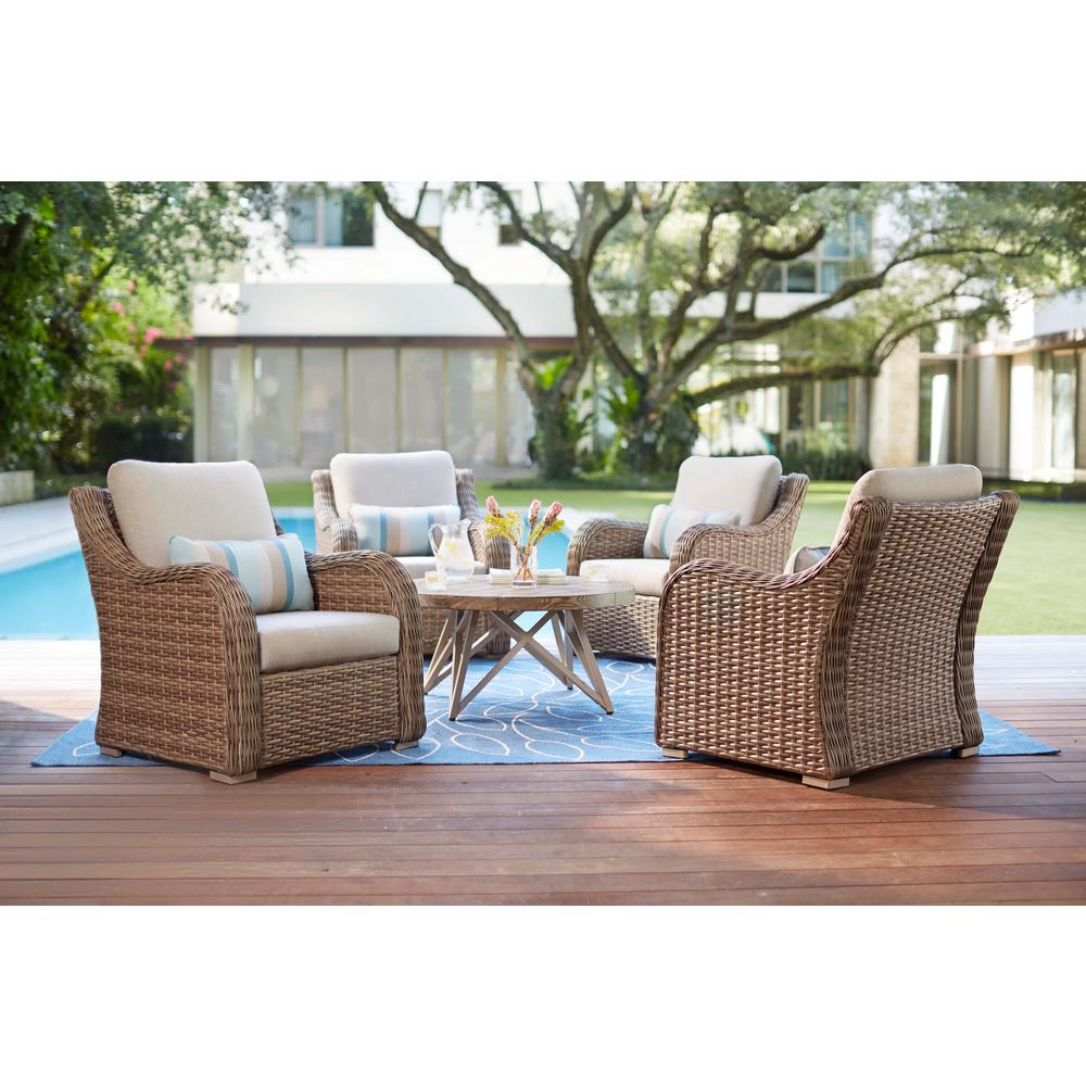 Beige Tan Patio Conversation Sets Outdoor Lounge Furniture