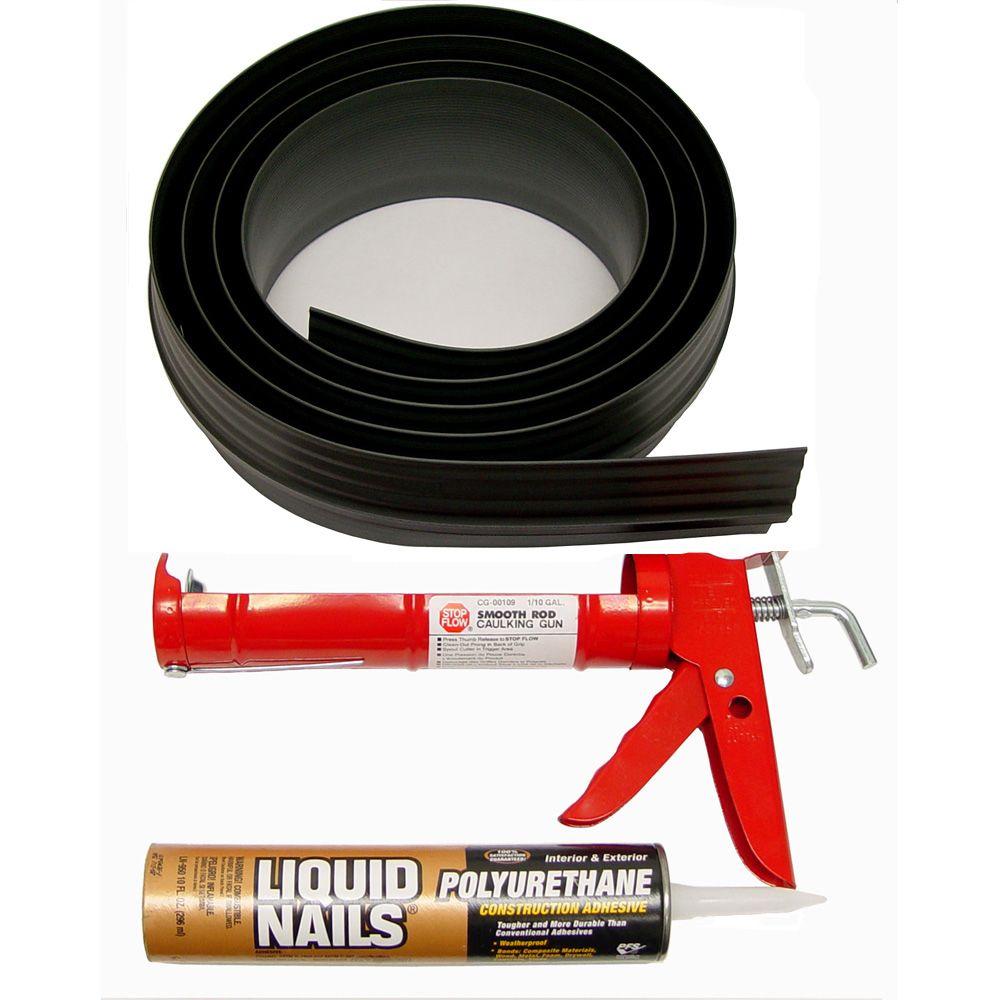 Tsunami Seal 10 Ft Black Garage Door Threshold Kit 53010 The Home Depot - Watertight Garage Door Seal Tsunami Seal 10 Ft Black Garage Door Threshold Kit 53010 The Home Depot - Watertight Garage Door Seal