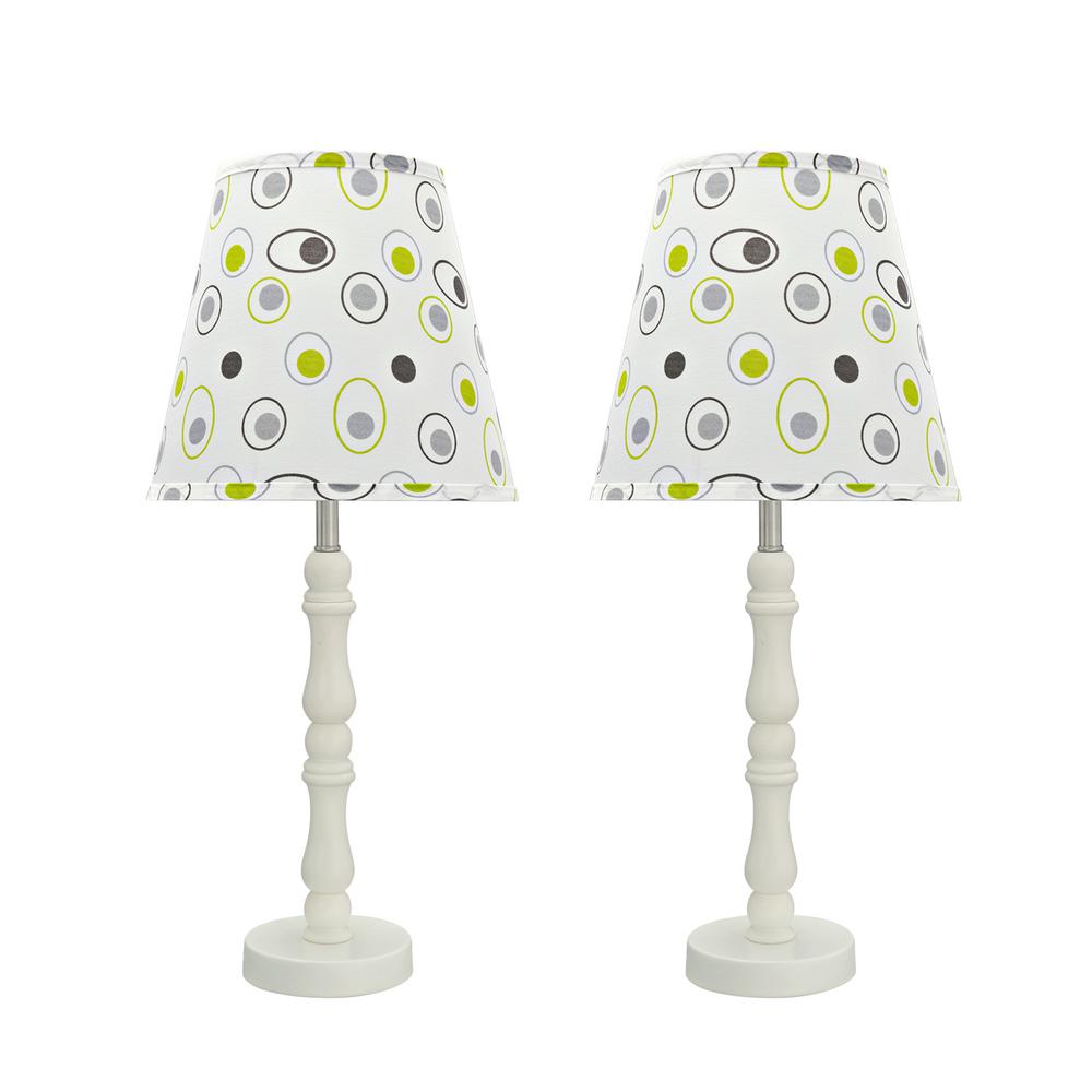 Aspen Creative Corporation 22 1 2 In Cream White Wood Table Lamp With Metal Base And Hardback Empire Shaped Lamp Shade In White 2 Pack 40136 02 The Home Depot