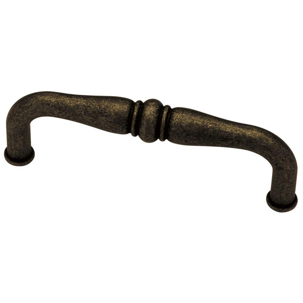 5 inch antique brass drawer pulls