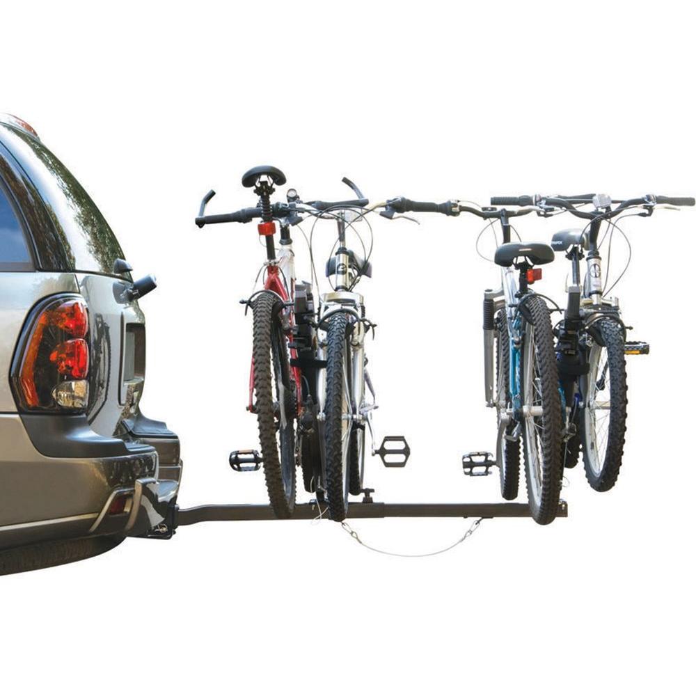 Reese Explore 1390500 Hitch Mount SportWing 4-Bike Carrier 
