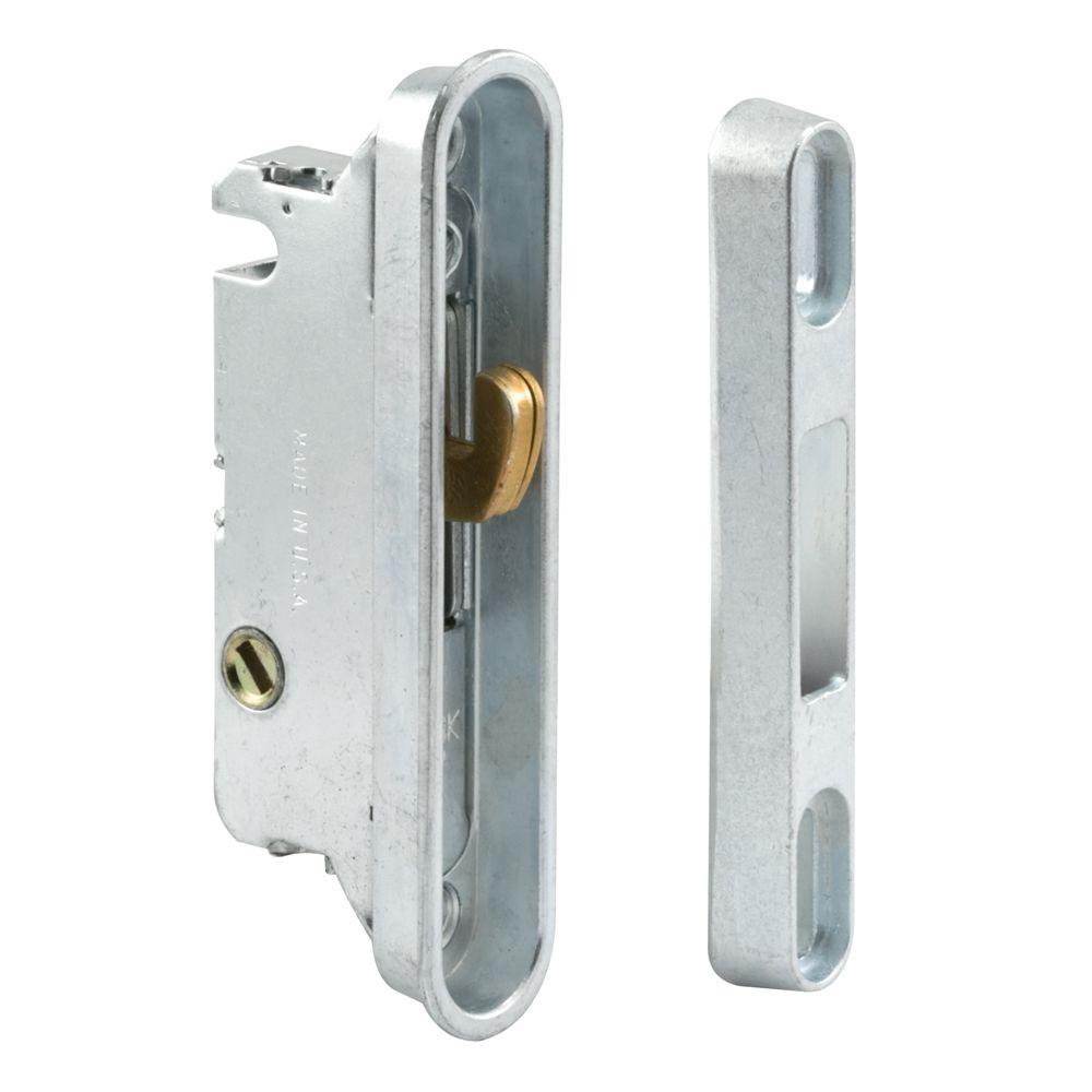 Sliding Door Mortise Lock Replacement Designs Prime Line Sliding Door Mortise Lock And Keeper E 2487 The Home