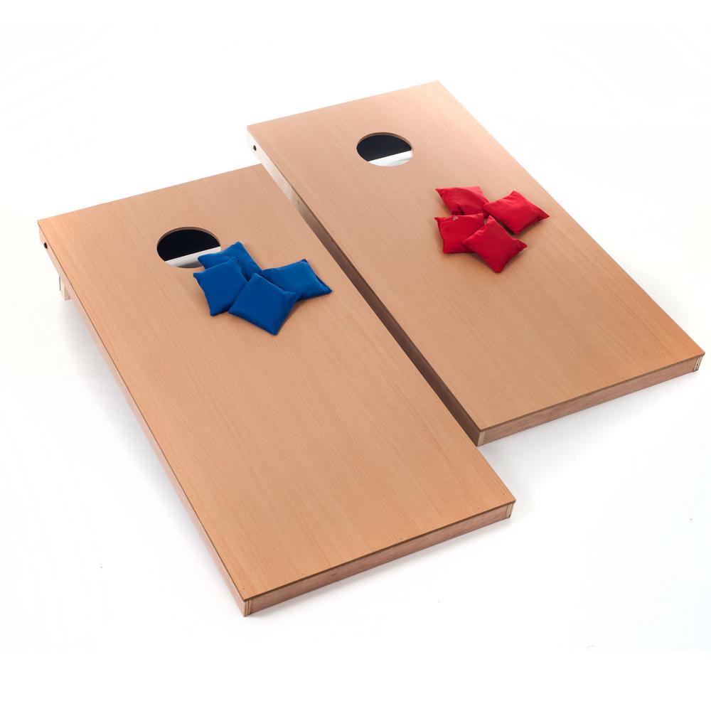 Trademark Games Official Size Wood Cornhole Game Set by Trademark Games