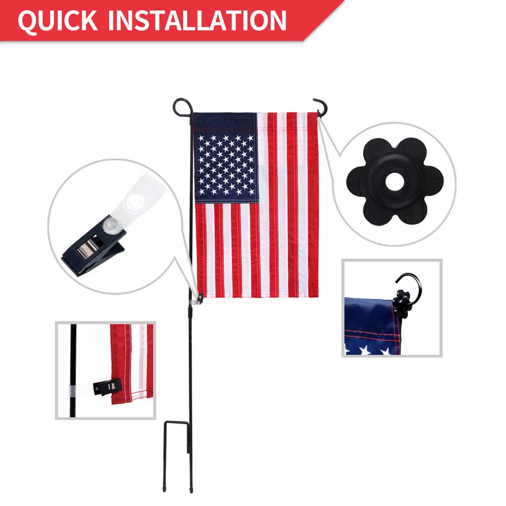 Anley 0 3 In Garden Flag Rubber Stoppers And Anti Wind Clips For