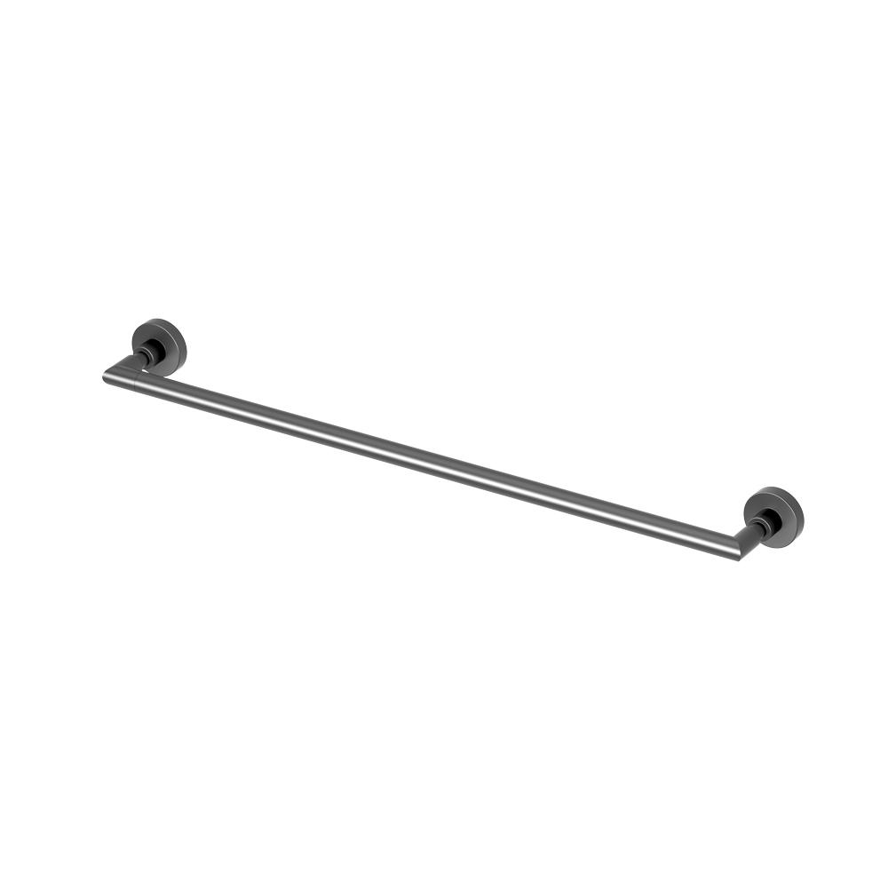 Gatco Black Towel Bars Bathroom Hardware The Home Depot Towel Bar In Matte Black