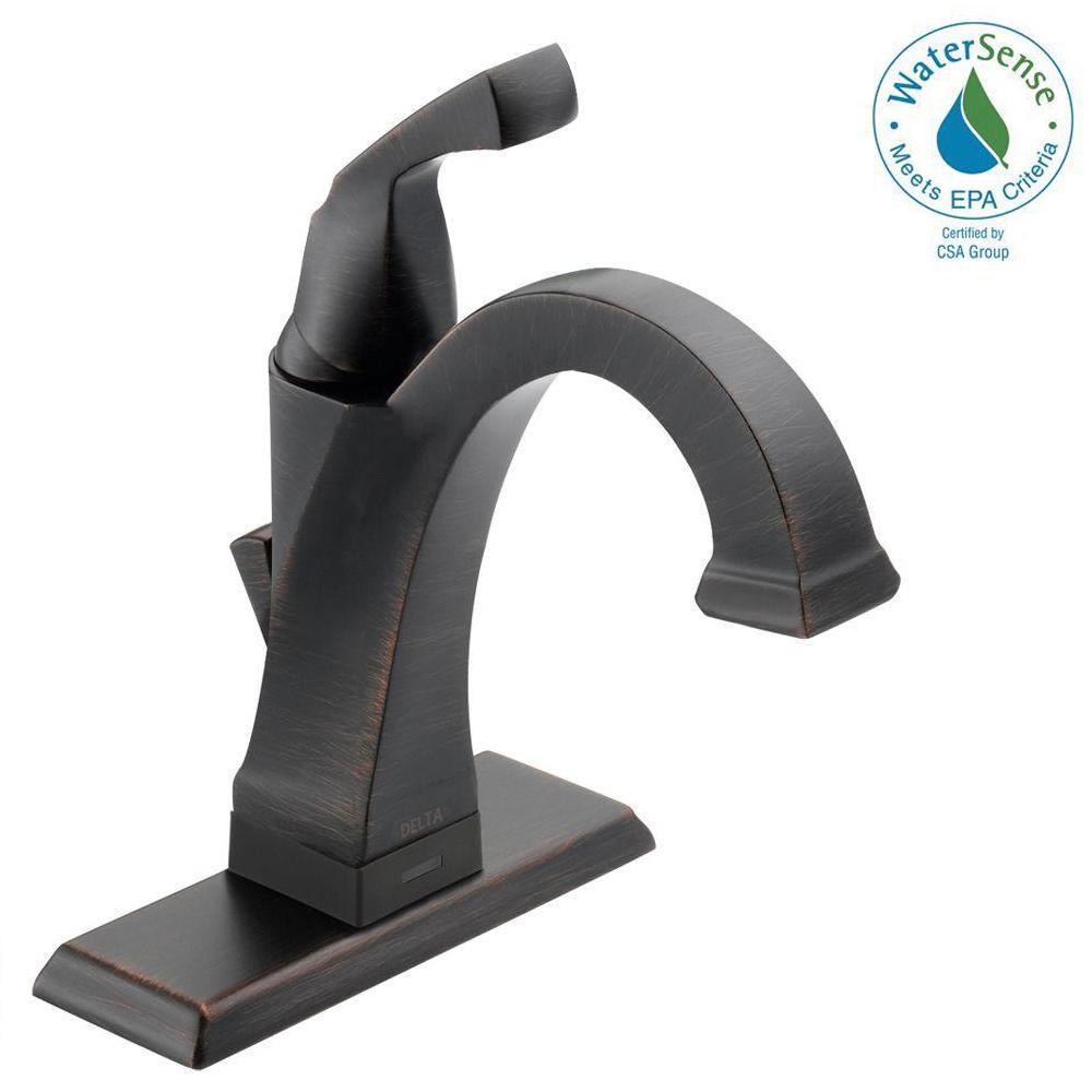 Delta Dryden Single Hole SingleHandle Bathroom Faucet with Touch2O.xt