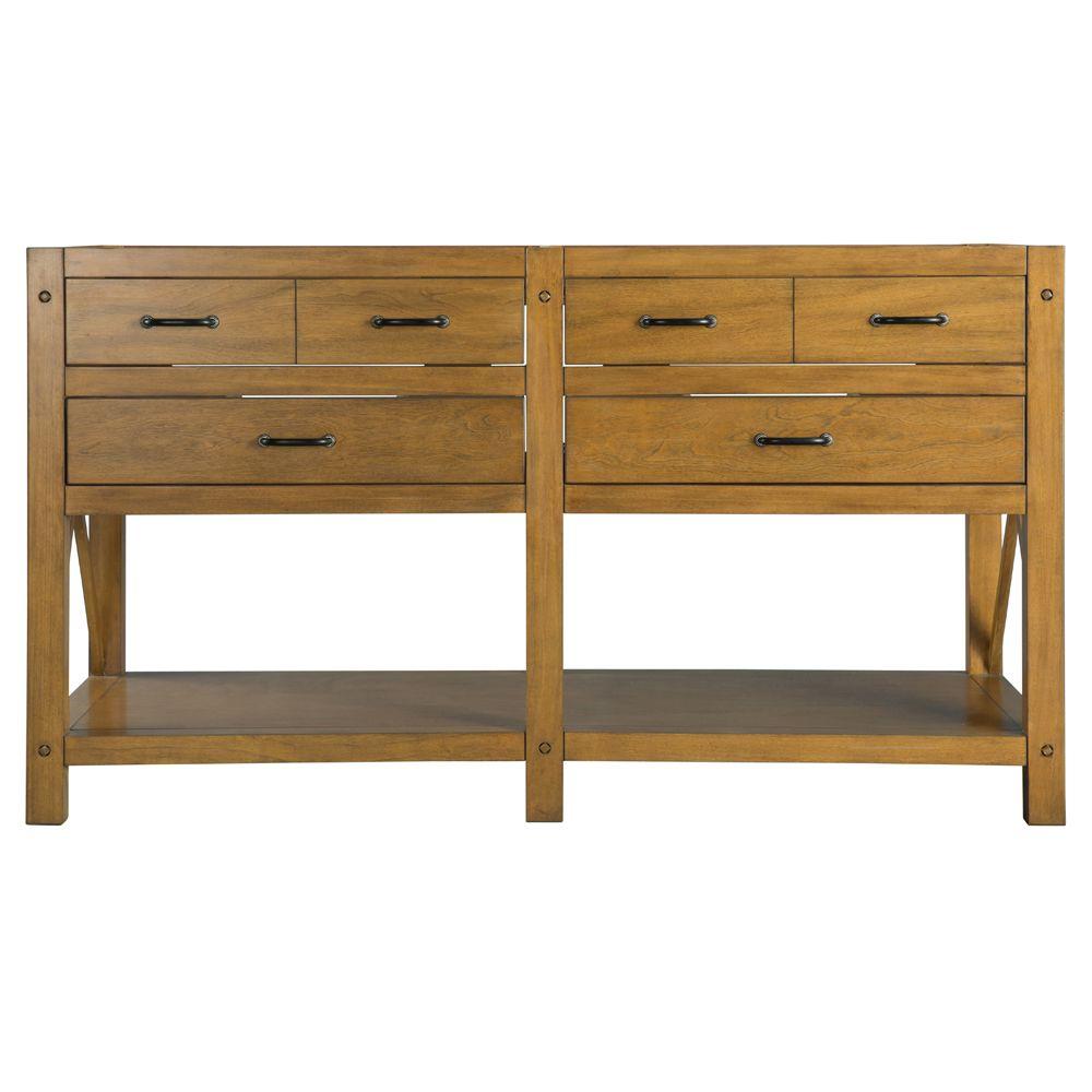 Home Decorators Collection Avondale 60 In Vanity Cabinet Only In