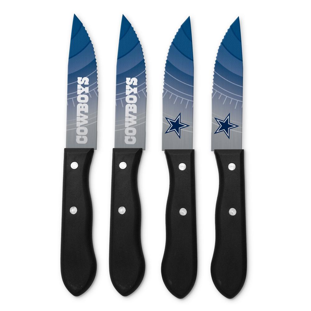 NFL Dallas Cowboys Steak Knives (4Pack)SKNFL09 The Home Depot