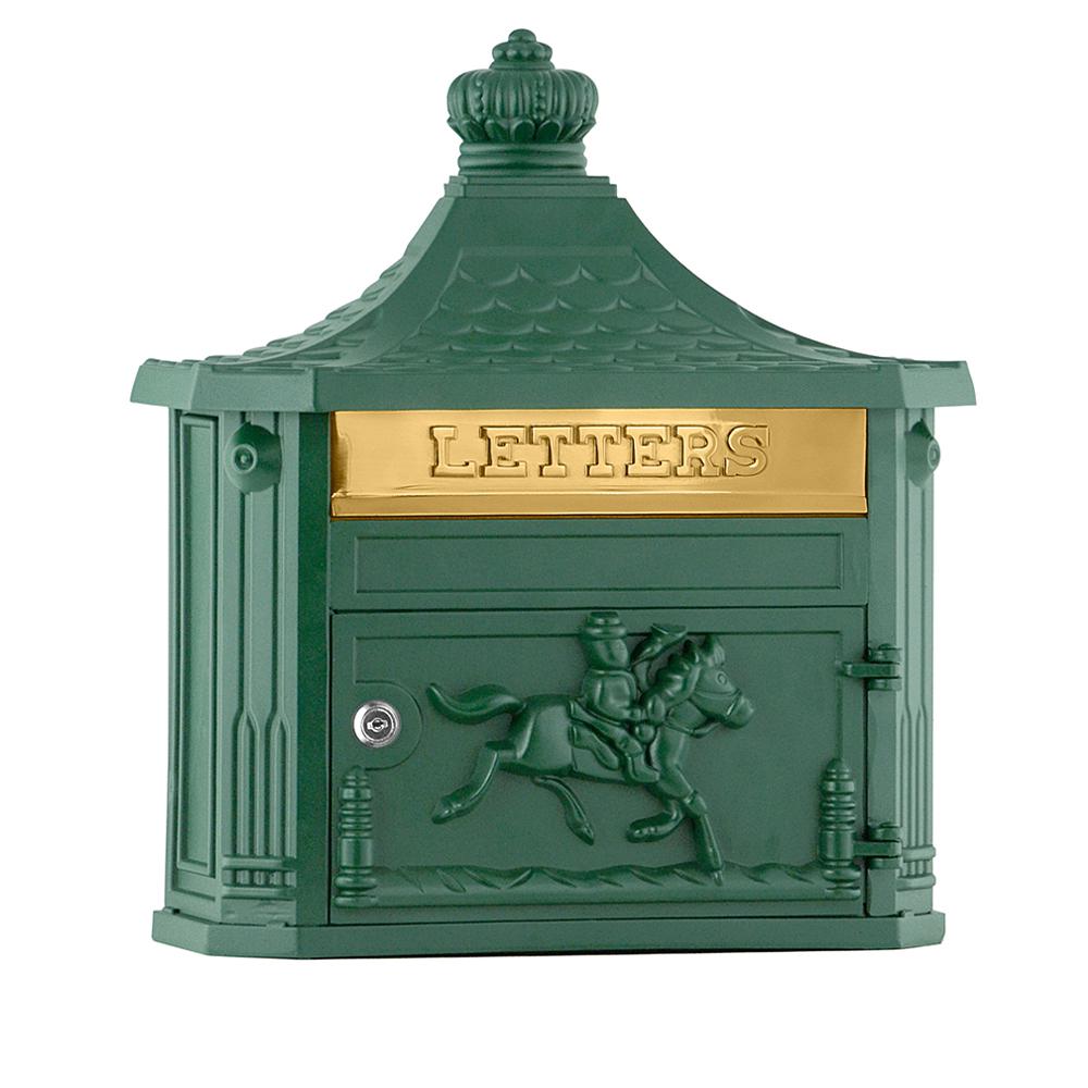 Salsbury Industries 4400 Series Green Victorian Mailbox4460GRN The