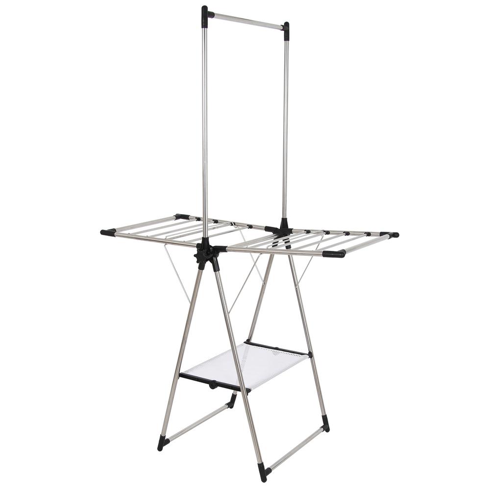 Greenway Indoor/Outdoor Foldable Drying Rack, with Optional WallMount