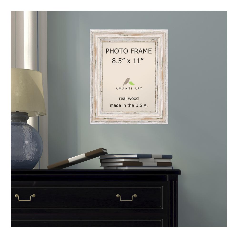 Amanti Art Alexandria 8 5 In X 11 Whitewash Picture Frame Amanti Art Alexandria 8 5 In X 11 Whitewash Picture Frame