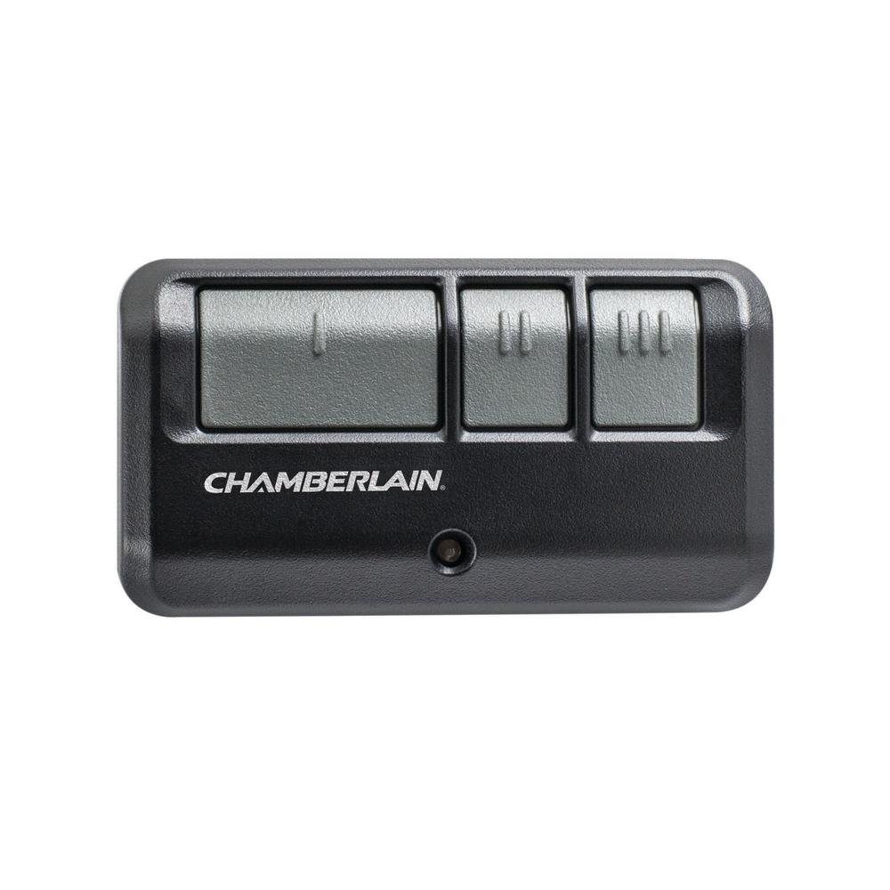 Chamberlain 3 Button Garage Door Remote Control 953ev P2 The Home Depot