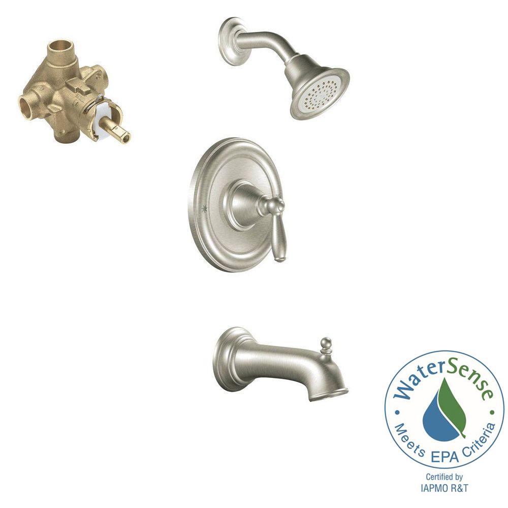 Moen Brantford Single Handle 1 Spray Posi Temp Tub And Shower