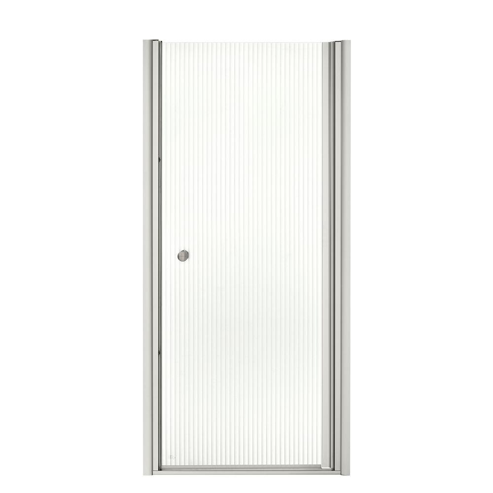 Kohler Fluence 31 1 2 In X 65 1 2 In Semi Frameless Pivot Shower