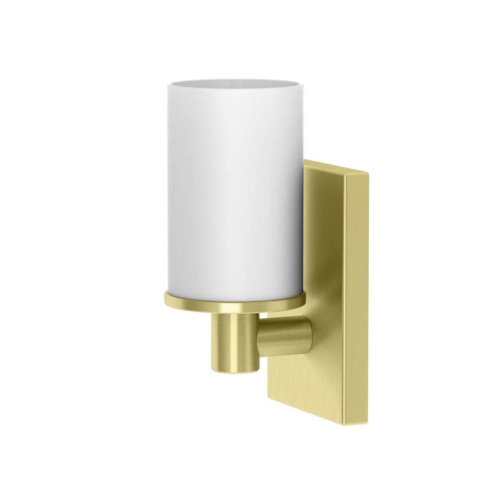 brushed brass sconce lighting
