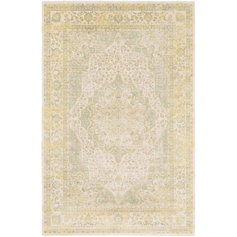 Surya Saverio Bright Yellow 2 Ft X 3 Indoor Area Rug