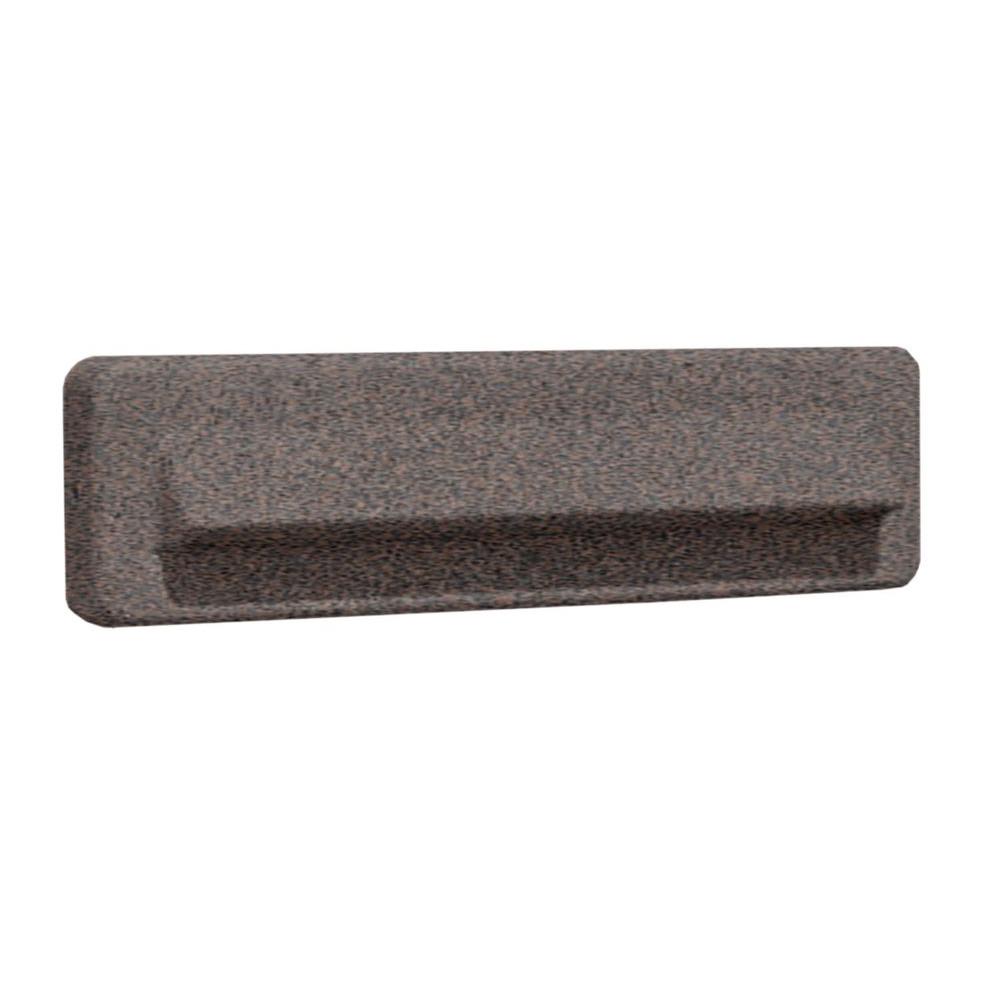Hampton Bay Low Voltage Black Outdoor Integrated Led Full Brick Deck Centennial 1 Light Outdoor Led Weathered Brown Step