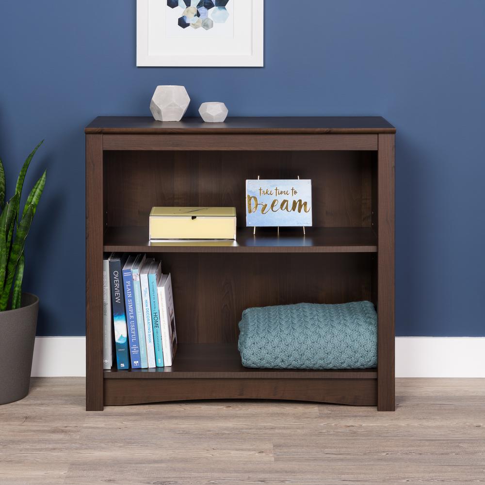 Prepac Espresso Open Bookcase Edl 3229 The Home Depot Espresso Open Bookcase