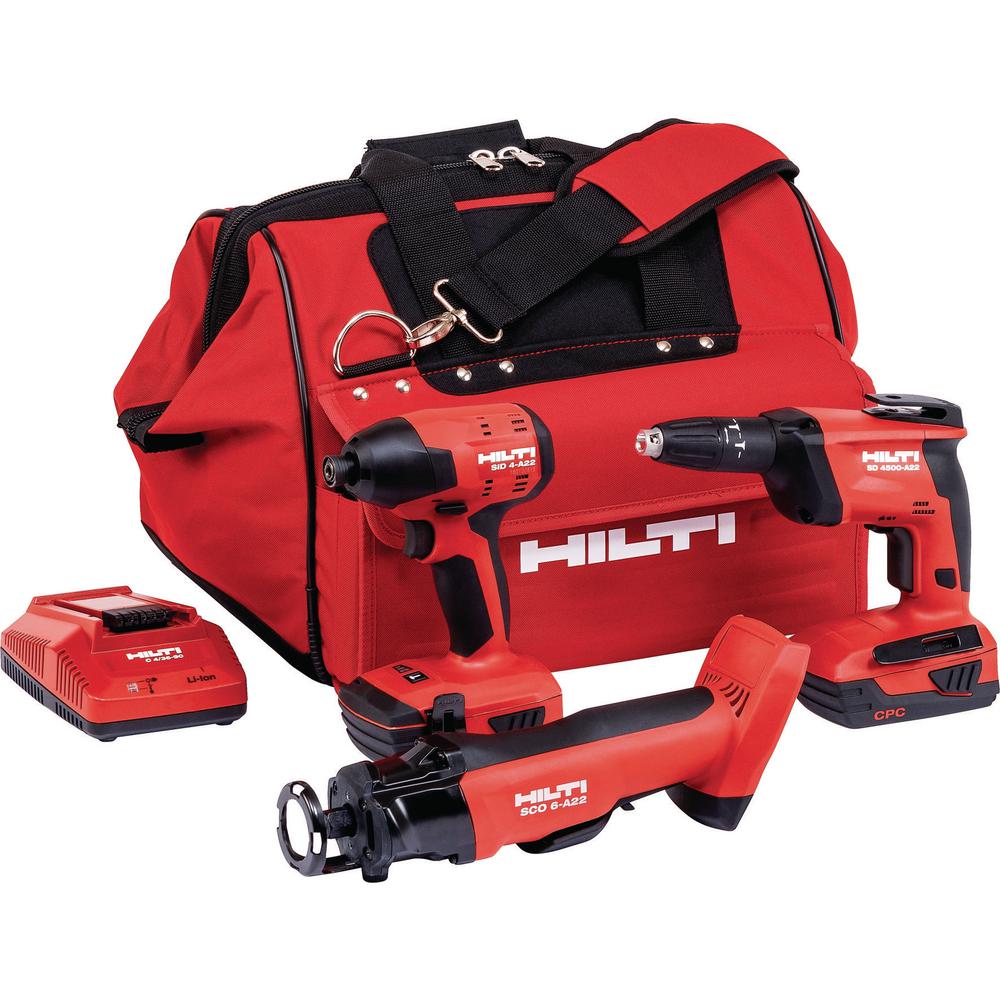 Hilti Cordless Cut Out Tool Drywall Screw Gun Impact Driver Compact