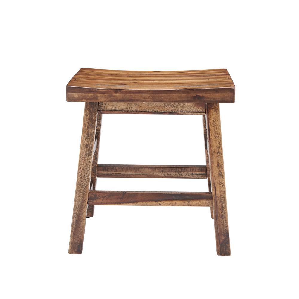 Alaterre Furniture Durango 20 H Wood Dining Stool Alaterre Furniture Durango 20 H