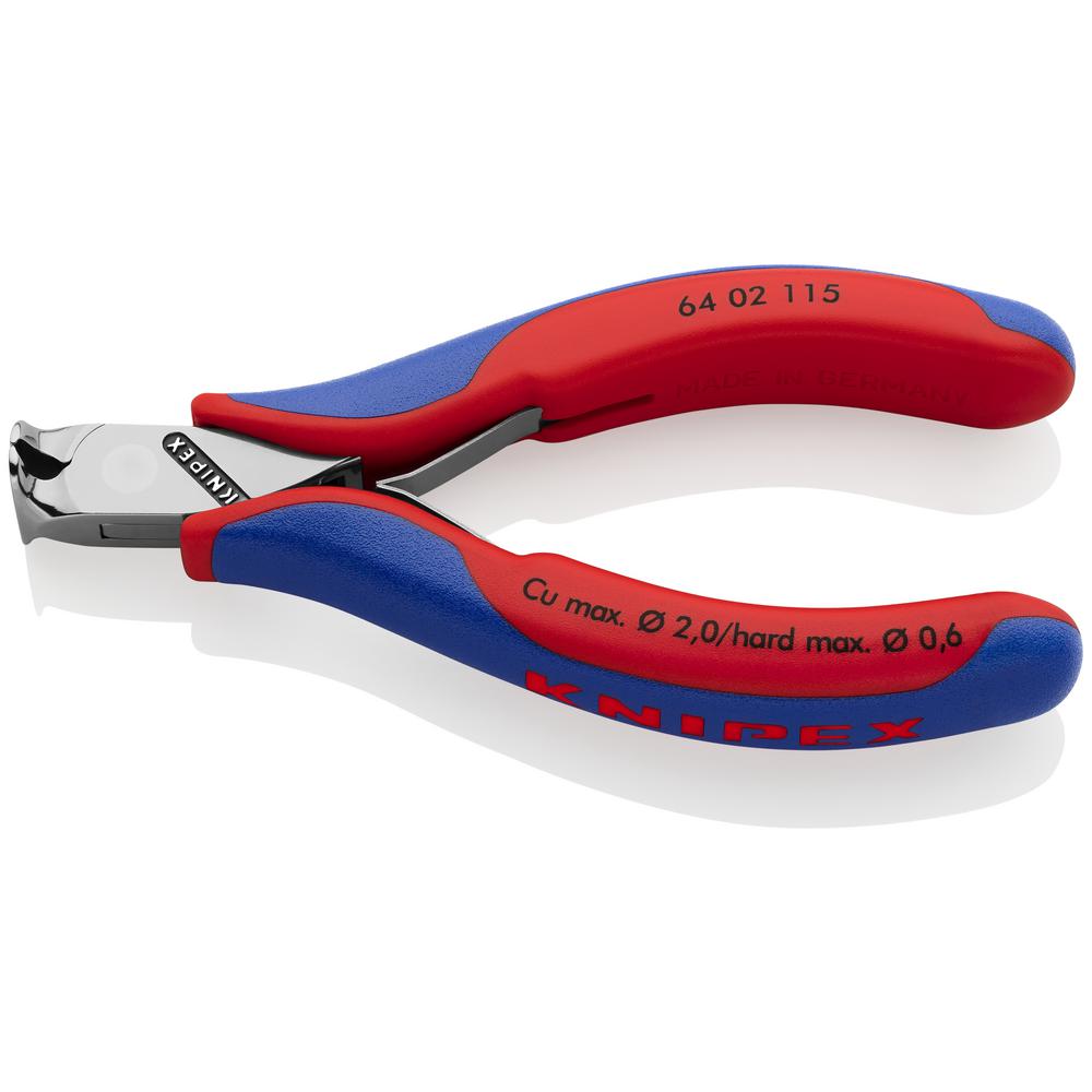 KNIPEX 41/2 in. Electronics End Cutters with Comfort Grip Handles64 02 115 The Home Depot