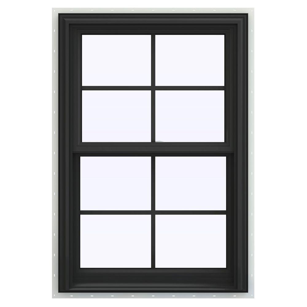 JELDWEN 23.5 in. x 35.5 in. V2500 Series Double Hung Vinyl Window