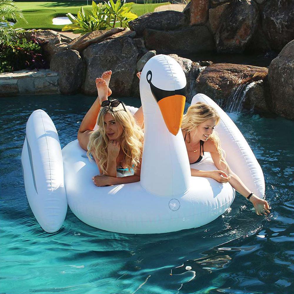 giant inflatable swan