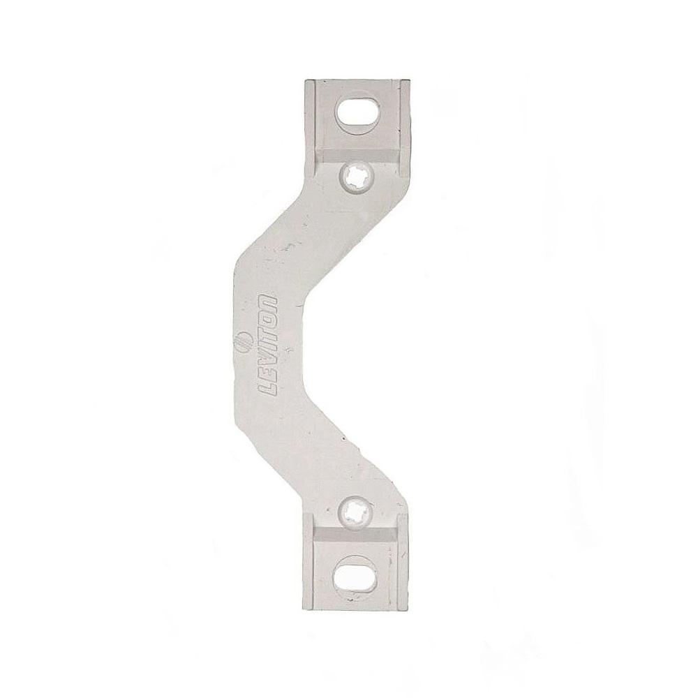 Leviton Yoke/Mounting Strap with Screws Plastic Wallplate Adapter in