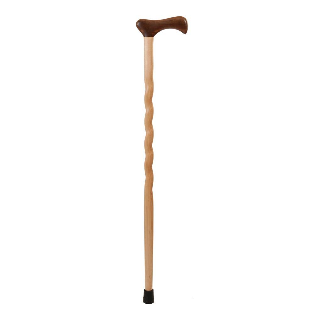 Brazos Walking Sticks 40 in. Twisted Aromatic Cedar Derby Walking Cane ...