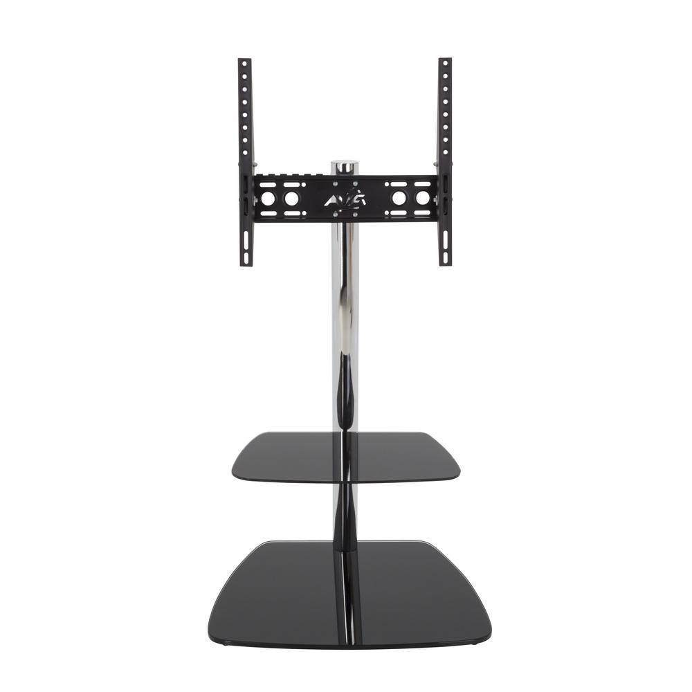 AVF Pedestal TV Stand Iseo Corner Integrated Mount Stylish for TVs Up