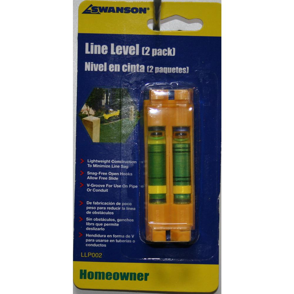 Empire 55/8 in. Line Levels Set (2Pack)83038 The Home Depot