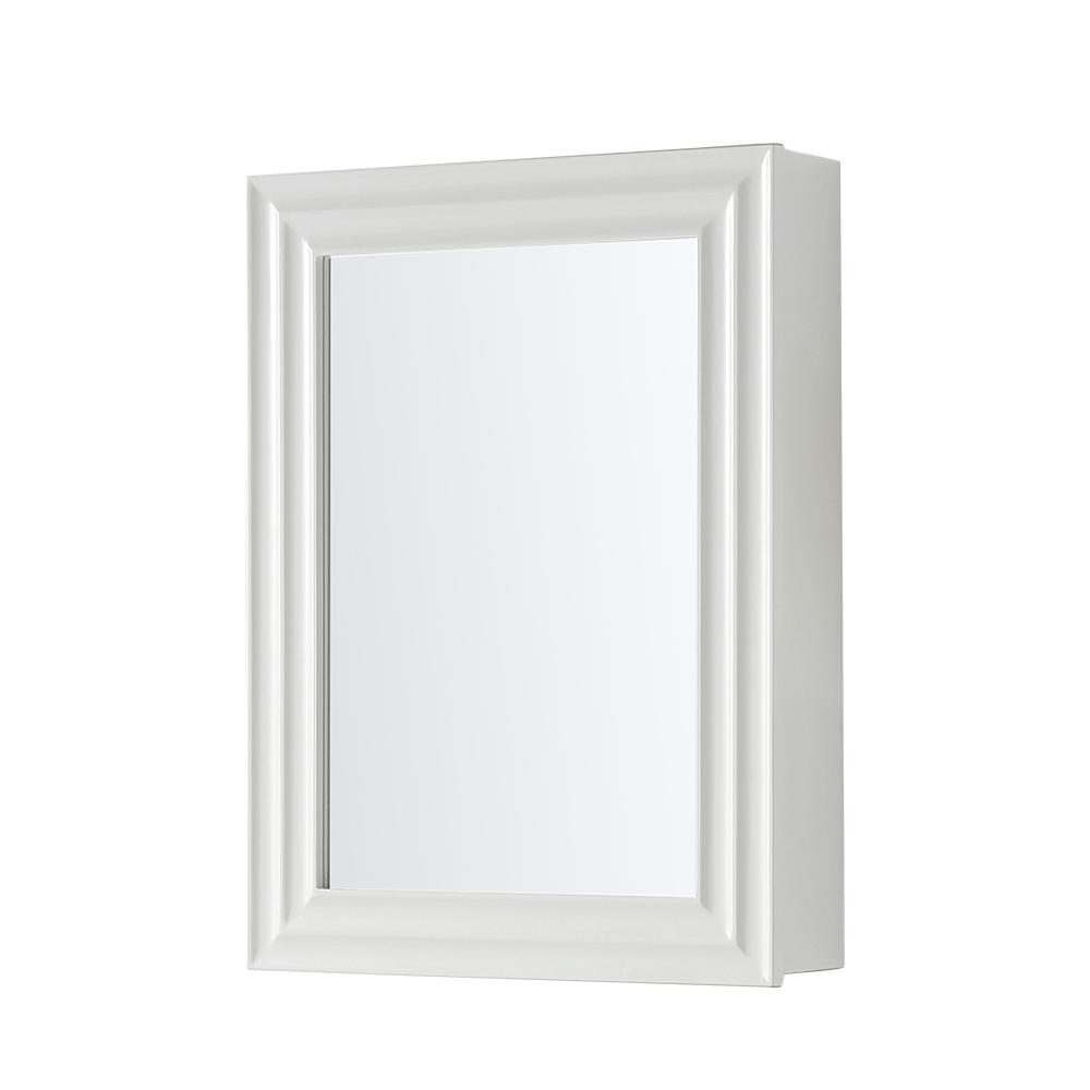 Martha Stewart Living Parker 24 In X 32 Surface Mount Medicine Cabinet White