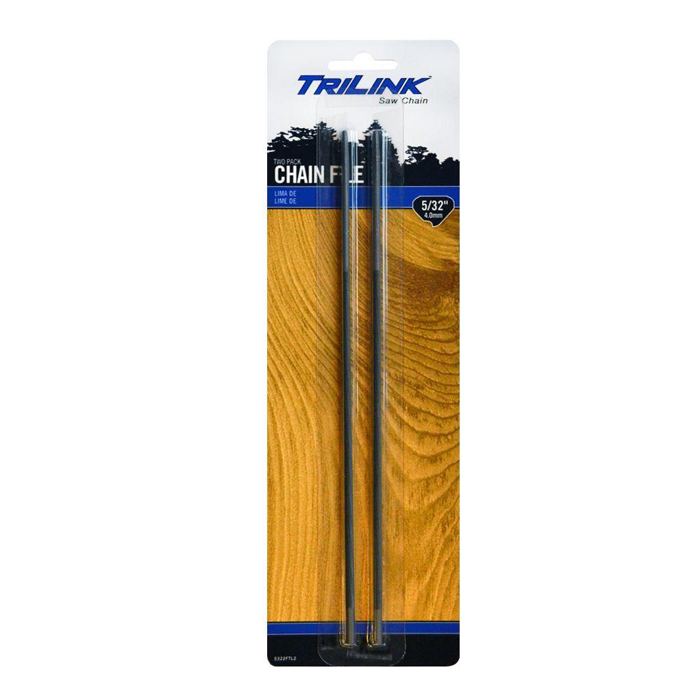 TriLink 5/32 in. Chainsaw Files (2Pack)5322FTL2 The Home Depot