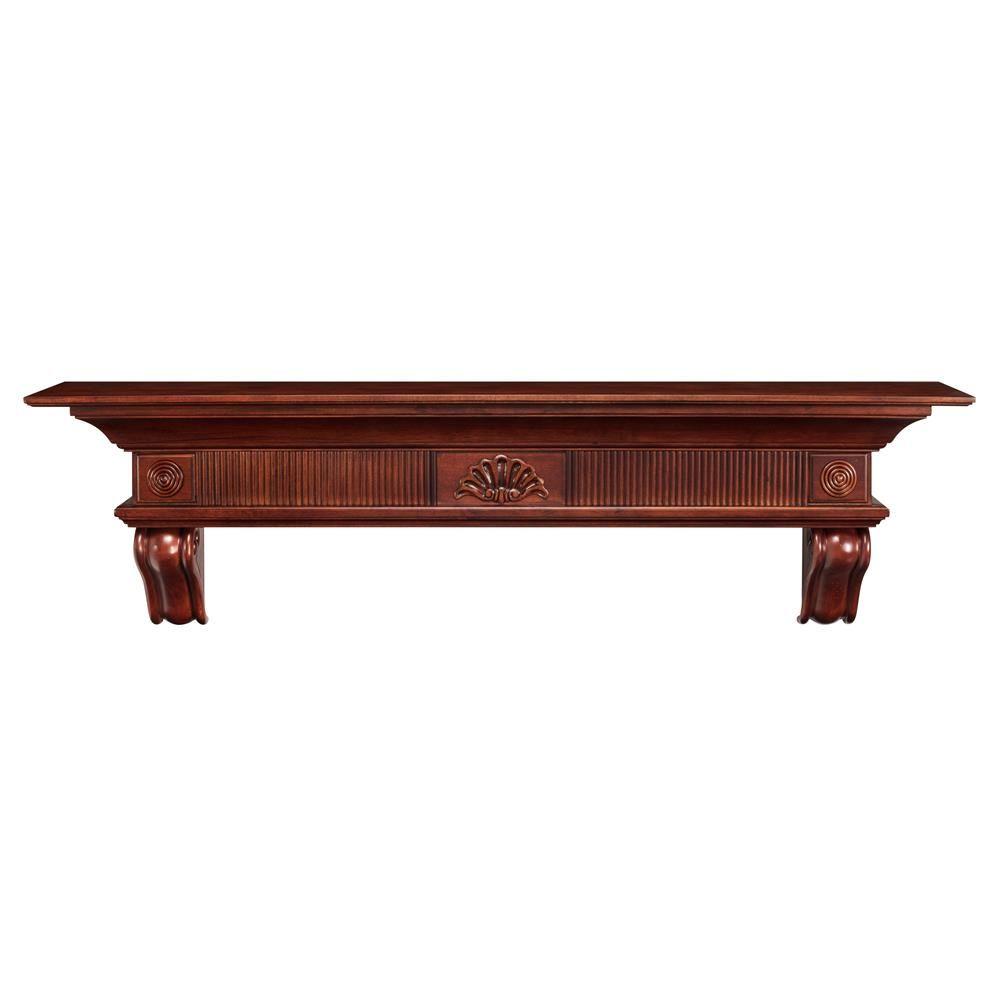 Fireplace Mantel Shelves - Fireplace Mantels - The Home Depot Shop our selection of Fireplace Mantel Shelves in the Heating
