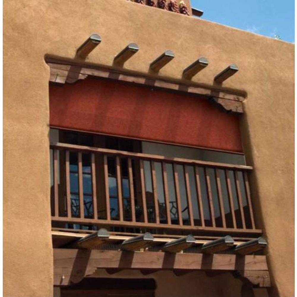 Coolaroo Terracotta Exterior Roller Shade 48 In W X 72 L Terracotta Exterior Roller Shade 48 In W X 72 L