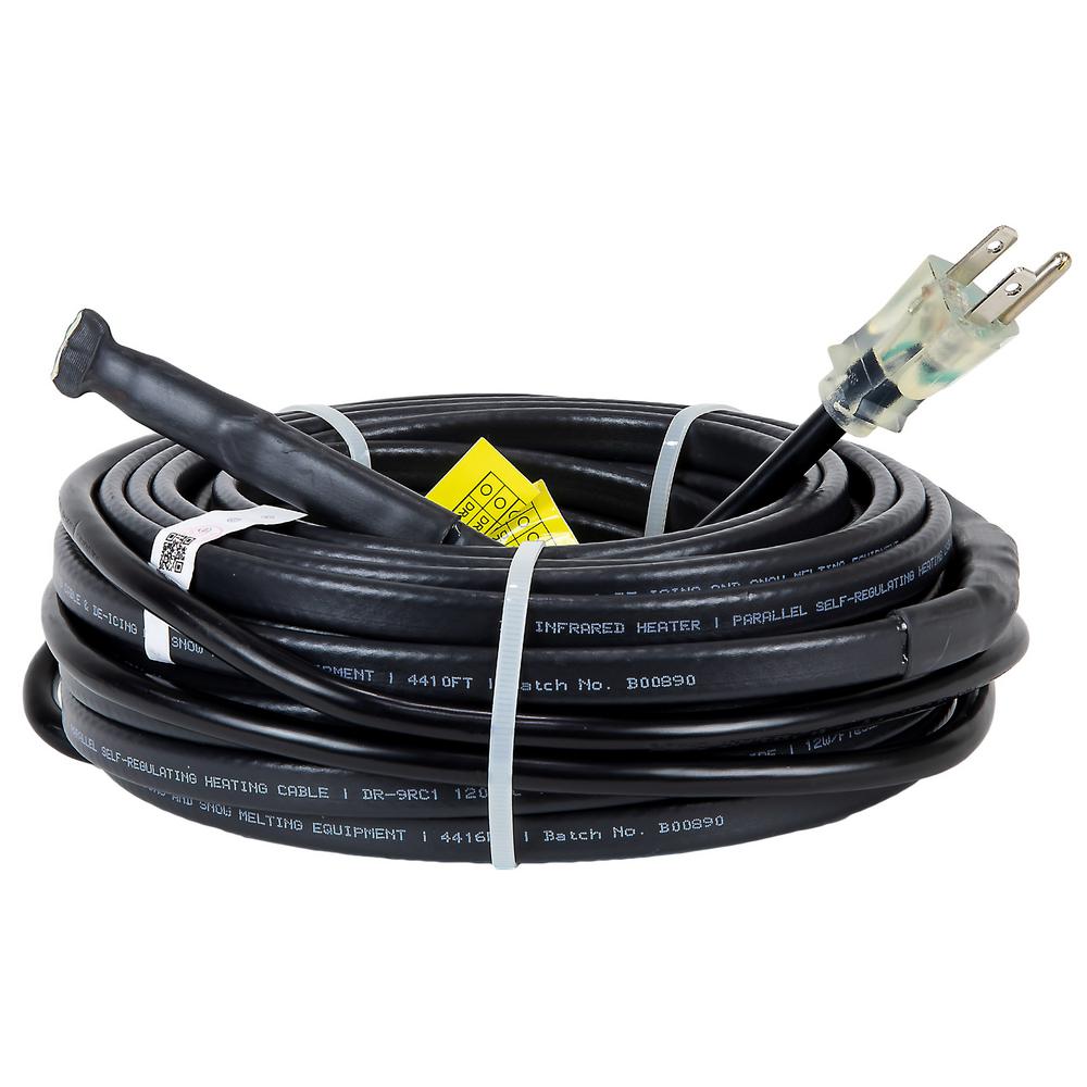 Dr Infrared Heater 24 ft. Heating Cables for Pipes and Roof DeIcing