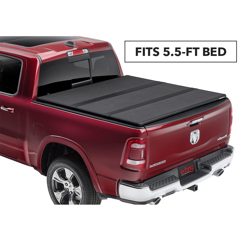 Extang Solid Fold 2 0 Tonneau Cover For 09 18 19 Classic Ram 5 Ft 7 In Bed Without Rambox 83425 The Home Depot