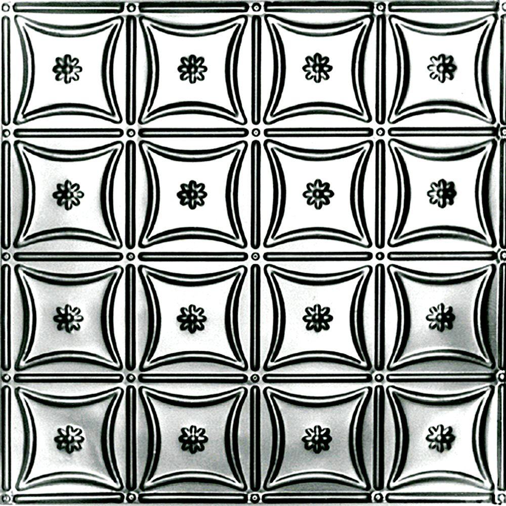 Free Ceiling Tiles Ceilings The Home Depot 2 Ft X 4 Nail Up Direct Tin Ceiling Tile