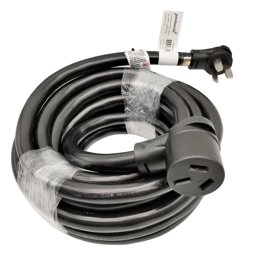 parkworld 36 ft. 6/3 Wire Gauge 50 Amp 10-50 Extension Cord-884944