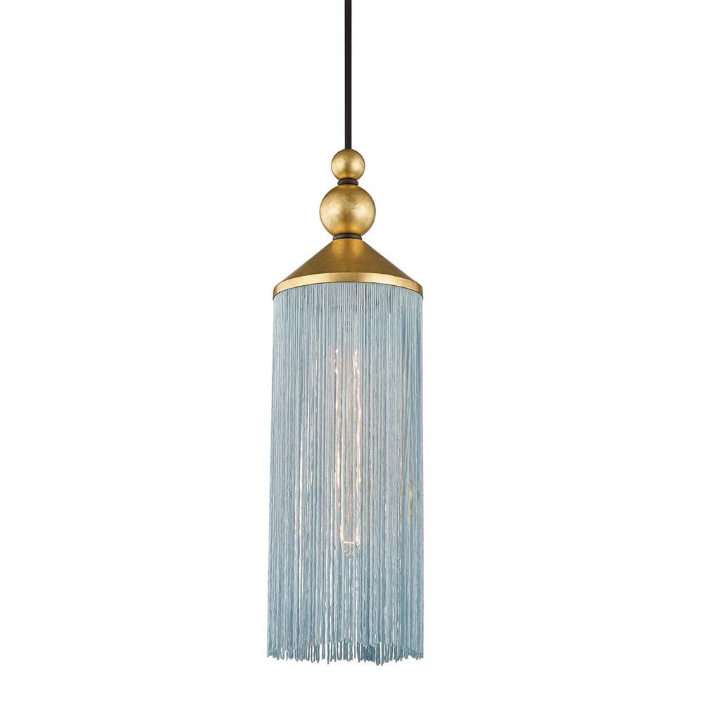 Mitzi By Hudson Valley Lighting Scarlett 1 Light Gold Leaf Black Hudson Valley Lighting Scarlett 1 Light