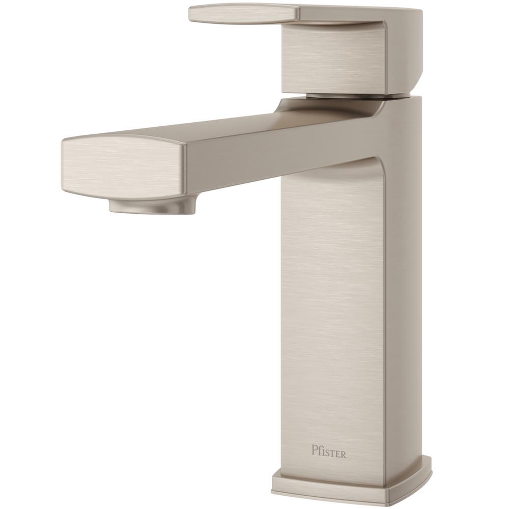 Pfister Deckard Single Handle Deck Mount Roman Tub Faucet In Brushed Nickel Rt6 1dak The Home Depot