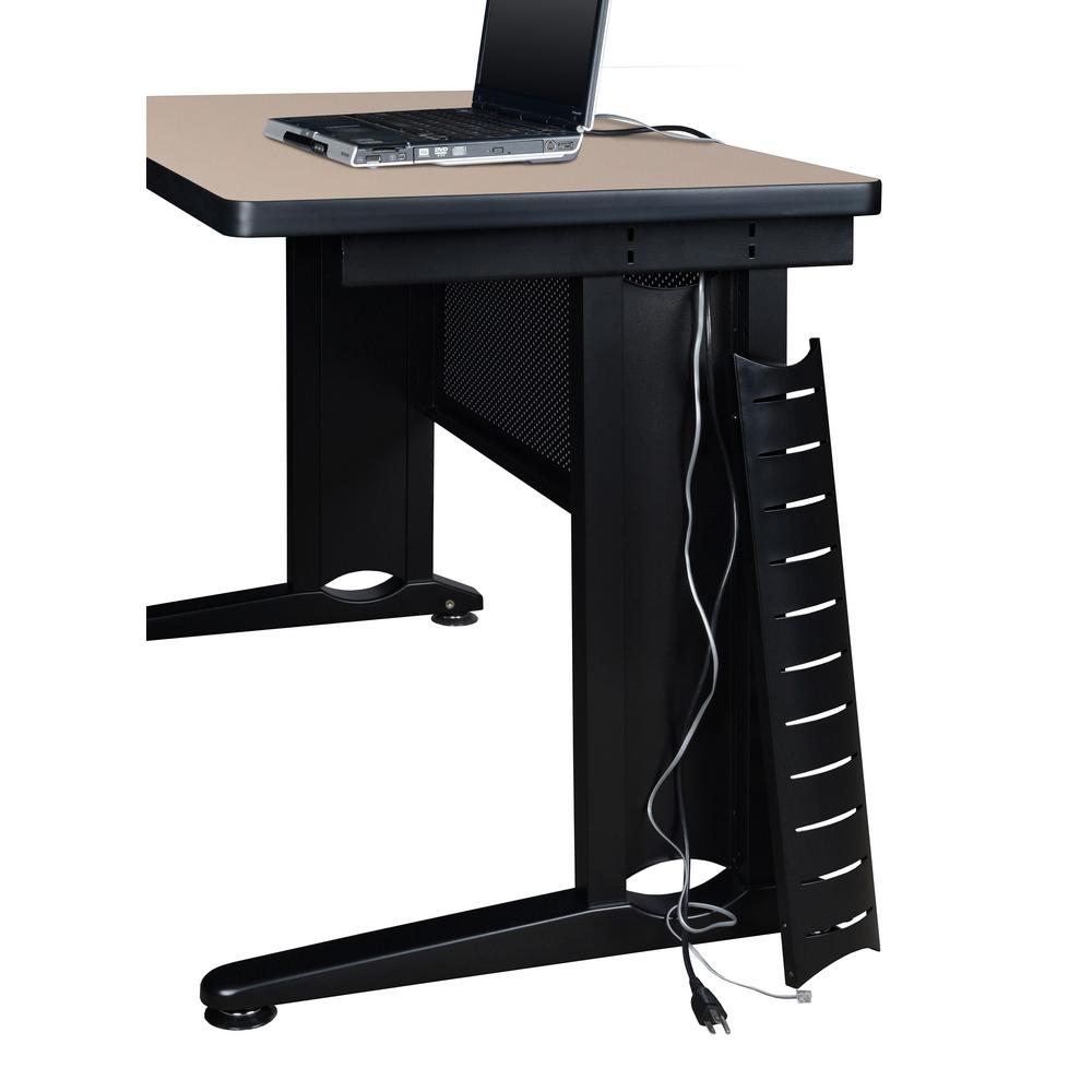 Fusion 72 In X 42 Beige Double Pedestal L Desk With Return Fusion 72 In X 42 Beige Double Pedestal L Desk With Return