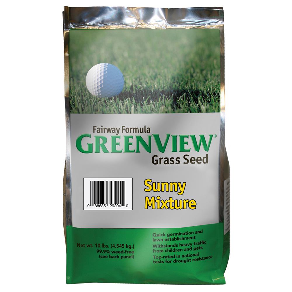 GreenView 10 lb. Fairway Formula Sunny Grass Seed Mixture2829247 The