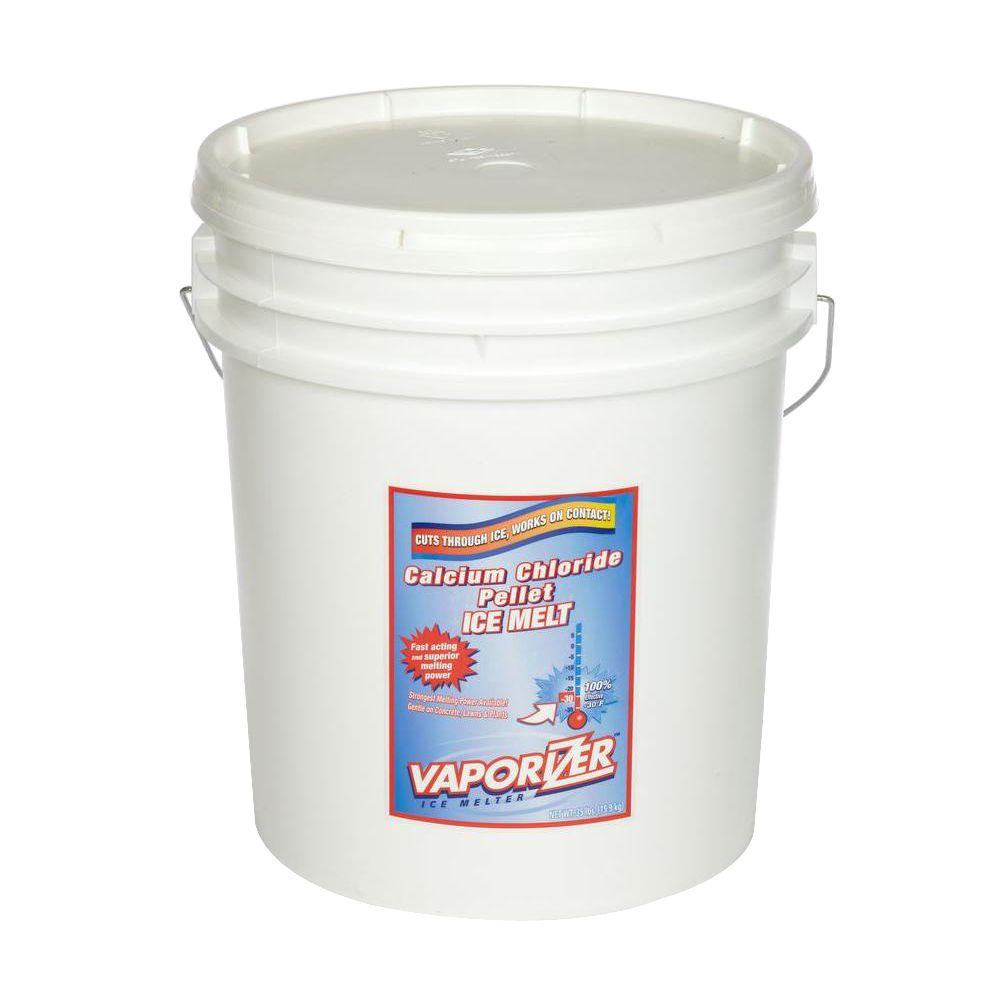 Vaporizer 35 lb. Calcium Pellet Ice Melt PailVPCP35PA The Home Depot
