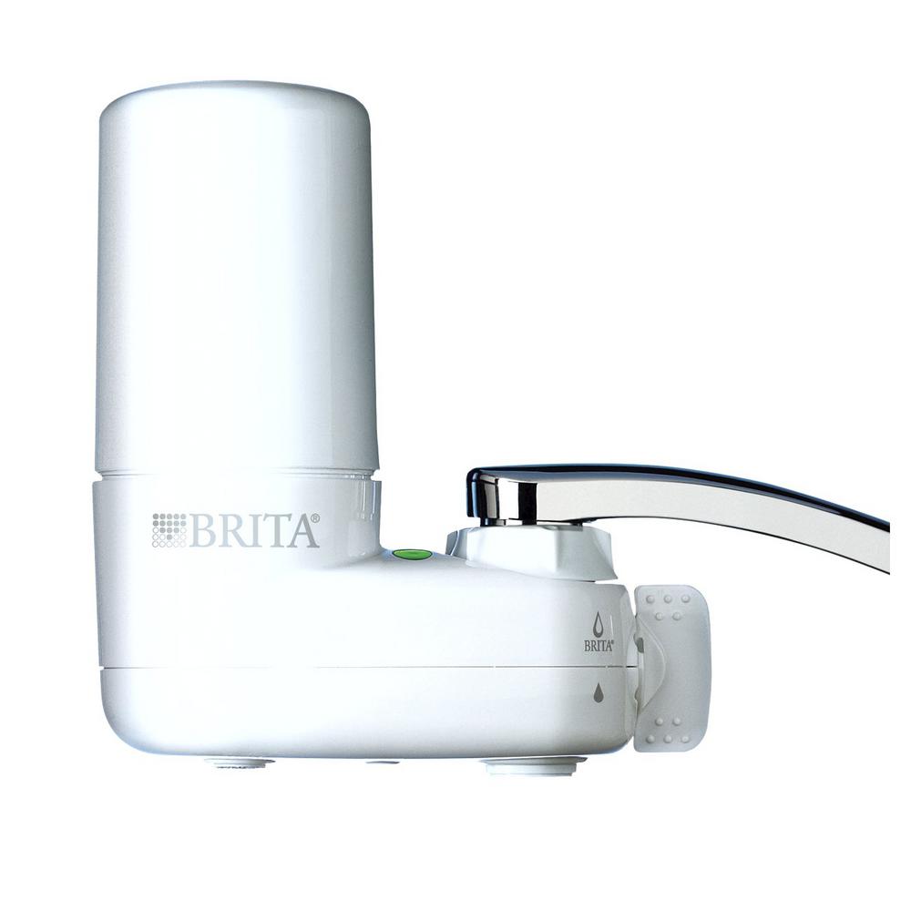 Brita Faucet Mounted Water Filters Kitchen The Home Depot