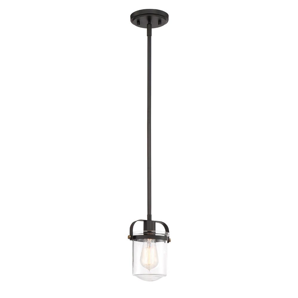 Designers Fountain Jaxon 1 Light Oil Rubbed Bronze Interior Mini Jaxon 1 Light Oil Rubbed Bronze Interior Mini Pendant
