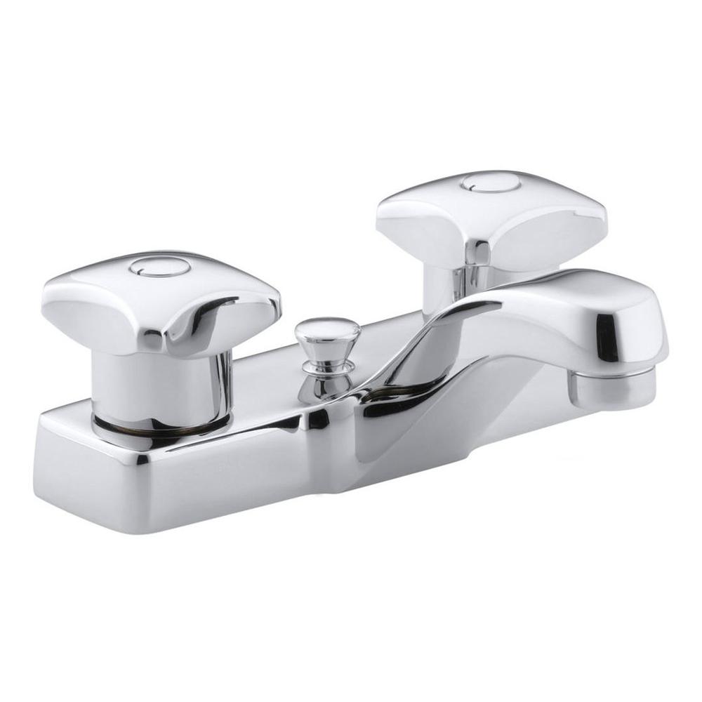 Kohler Triton 4 In Centerset 2 Handle Low Arc Commercial Bathroom