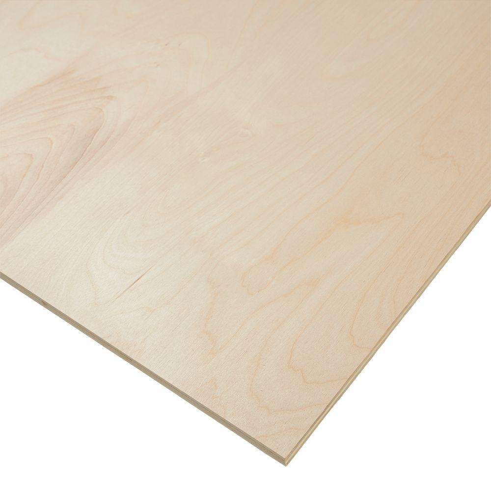 Columbia Forest Products 1 2 In X 4 Ft X 8 Ft Purebond Birch