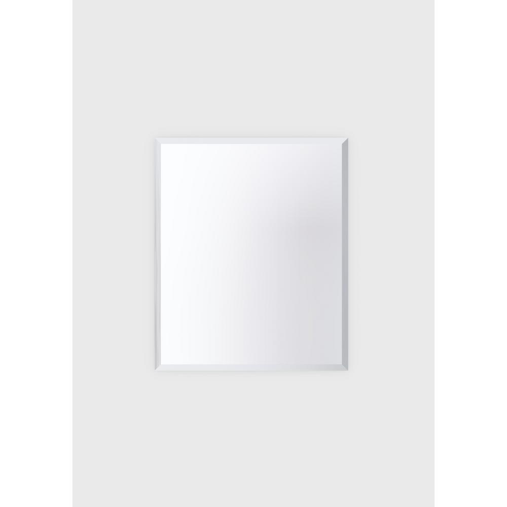 Beveled Edge Frameless Vanity Mirrors Bathroom Mirrors The Home Depot